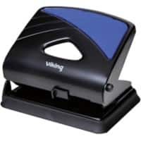 Office Depot Perforator 96W0 Zwart, blauw 30 vel 2-gaats