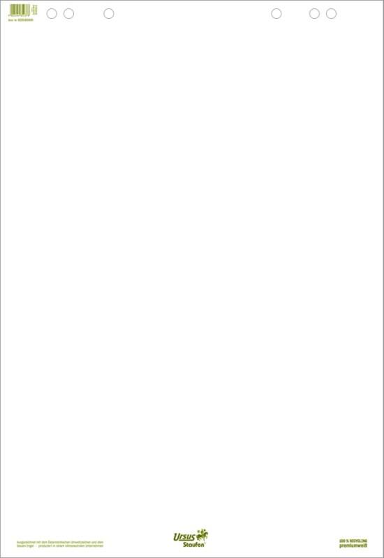 Ursus Green Flipoverblok Blanco 68 x 99 cm 20 5 Stuks à 20 Vellen