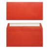 Enveloppes colorées Office Depot DL+ 120 g/m² Rouge Sans Fenêtre Bande adhésive 25 Unités