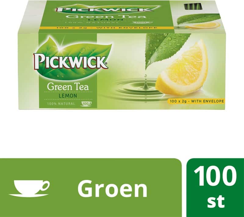 Pickwick Green Tea Lemon Thee 100 Stuks à 2 g