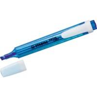 Surligneur STABILO Swing Cool Bleu Pointe biseautée 1,0 - 4,0 mm Non rechargeable