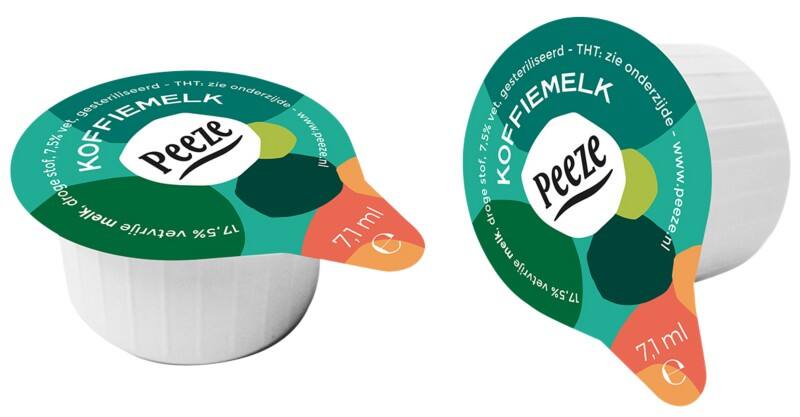 PEEZE Koffiemelk-cups Cups 7,5% 200 Stuks à 7,1 ml