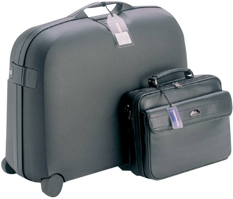 Étiquettes pour bagages Djois 11120 Transparent 10 Unités