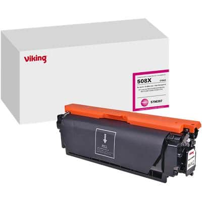 Viking 508X compatibele HP tonercartridge CF363X magenta