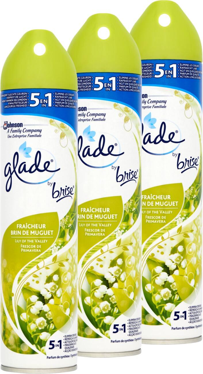 Brise Luchtverfrisser Lelietjes van Dalen 3 Pakken à 300 ml