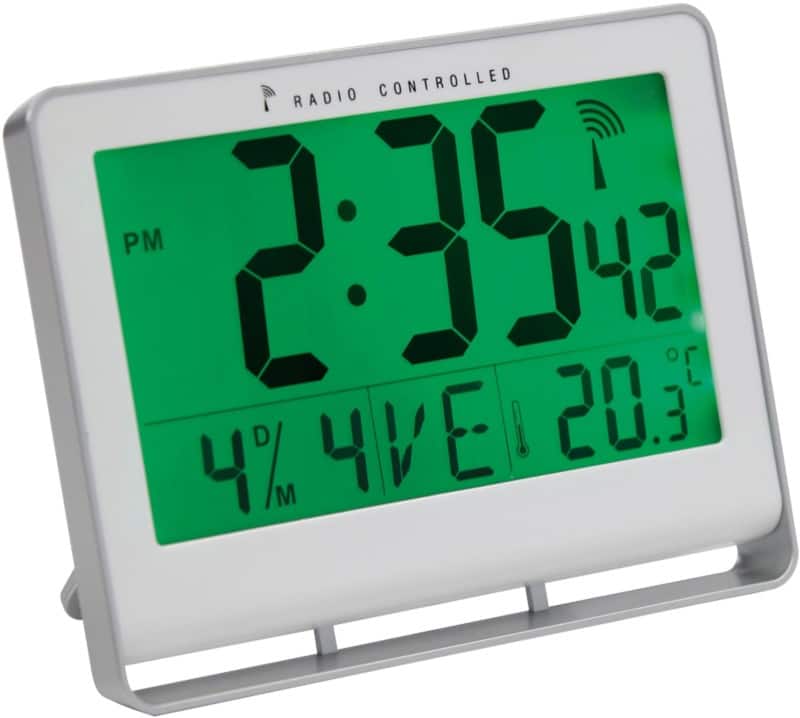 Alba Horloge murale Horlcdneo 20 cm x 3 cm x 15 cm Blanc