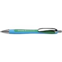 Stylo-bille Schneider Slider Rave XB Rétractable Vert 1,4 mm Extra large Bille Rechargeable
