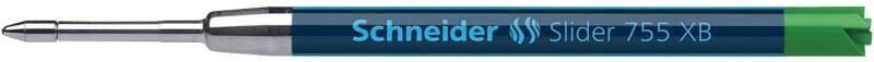 Recharge pour stylo-bille Schneider Slider 1,4 mm Fin Bille Vert 755 XB