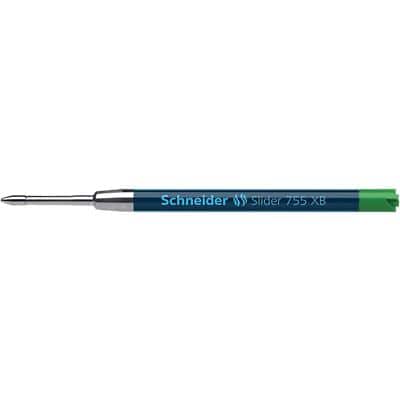 Recharge pour stylo-bille Schneider 1,4 mm Vert 755 XB