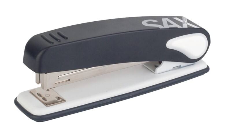 SAX Nietmachine 249 Volledig strip 25 Vellen Wit, zwart 24/6, 26/6 Kunststof, metaal