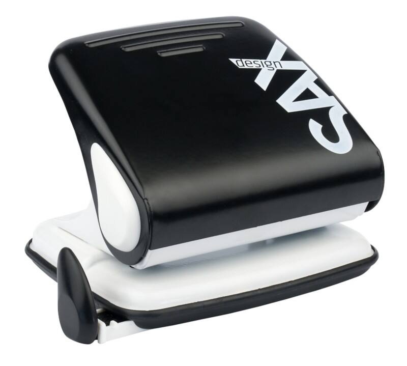 SAX Century 2 Gaten Perforator Metaal 25 Vellen 418 Zwart