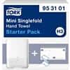 Distributeur d'essuie-mains Tork H3 Starterpack Plastique Blanc 13,5 x 29,1 x 33,2 cm