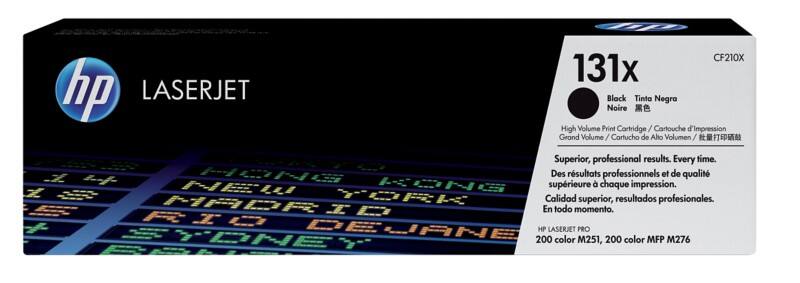 HP 131X originele tonercartridge CF210X zwart