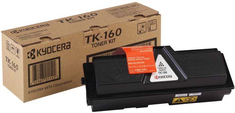 Kyocera TK-160 Origineel Tonercartridge Zwart