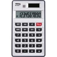 Calculatrice de poche Office Depot AT-810 10 chiffres Argenté