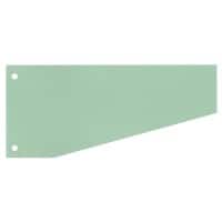 Bandes intercalaires Vierge Niceday Ange bleu UZ56 (Articles de papeterie en carton recyclé), Recyclé 100% Spécial Vert Vert Carton Trapèze 2 Perforations 5843628 100 Unités