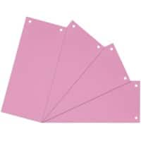 Bandes intercalaires Vierge Viking Ange bleu UZ56 (Articles de papeterie en carton recyclé), Recyclé 100% Spécial Rose Rose Carton Rectangulaire 2 Perforations 5847138 100 Unités