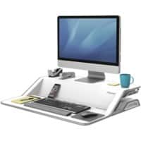 Plate-Forme de Travail Assis-Debout Fellowes Lotus Blanc