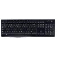 Clavier Logitech K270 Sans fil QWERTZ DE USB Nano-récepteur Noir
