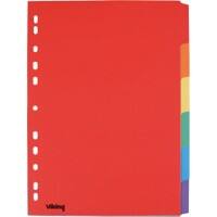 Intercalaires Office Depot Vierge A4 Assortiment 6 intercalaires Manille Rectangulaire 11 Perforations 5914944 6 Feuilles
