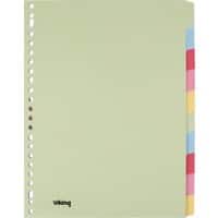 Intercalaires Office Depot Vierge A4 Assortiment 10 intercalaires Manille Rectangulaire 23 Perforations 5915700 10 Feuilles