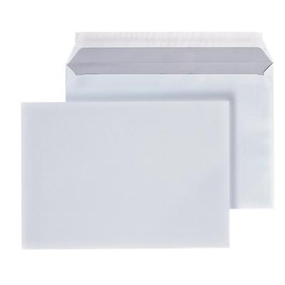 Enveloppes Viking Sans fenêtre C5 229 (l) x 162 (h) mm Bande adhésive Blanc 80 g/m² 500 Unités