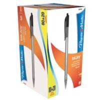 Stylo bille Papermate InkJoy Noir Rétractable 100 Unités