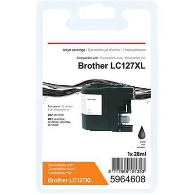 Viking LC127XL compatibele Brother inktcartridge zwart