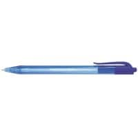 Stylo bille Papermate InkJoy 100 RT 0.7 mm Bleu Rétractable 20 Unités