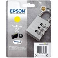 Cartouche jet d'encre Epson 35 D'origine C13T35844010 Jaune