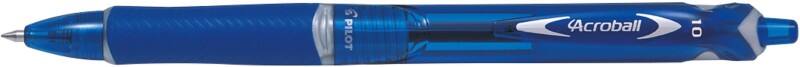 Pilot Acroball Intrekbaar Balpen Blauw 0,4 mm Medium Kegelvormig Navulbaar 77% Gerecycled