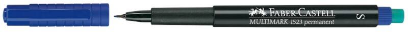 Marqueur OHP/DVD Faber-Castell Multimark Extra Fin Ogive, Fine 0,4 mm Bleu