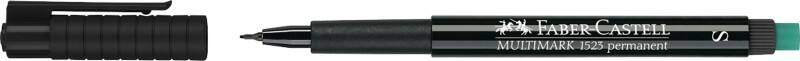 Faber-Castell Multimark 1523 Overheadmarker  Viltstift 0.4 mm Zwart