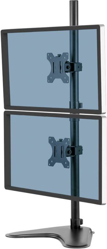 Fellowes Professional Series Dubbele monitorarm gestapeld Hoogteverstelbaar Tot 32 inch Zwart