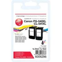 Viking PG-540XL / CL-541XL compatibele Canon inktcartridge zwart, cyaan, magenta geel multipak 2 stuks