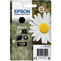 Cartouche jet d'encre Epson 18XL D'origine C13T18114012 Noir