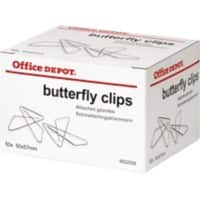 Attaches géantes Office Depot 57 mm Argenté 50 unités