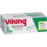 Compatibel Viking Brother TN-325Y Tonercartridge Geel