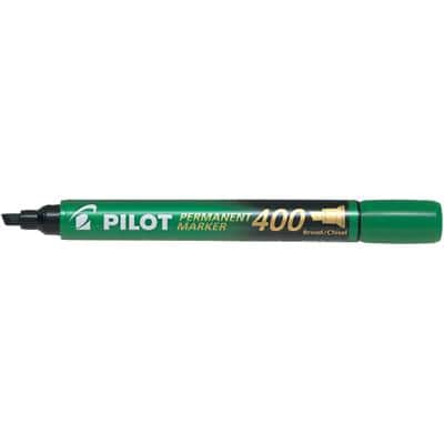 Marqueur Pilot 400 Pointe Biseautée Vert
