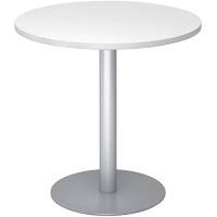 Table Hammerbacher Pilar Argenté, Blanc