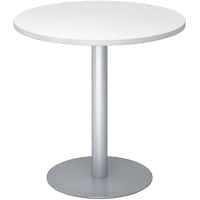 Table Hammerbacher Pilar Blanc/Aluminium