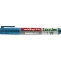 Edding EcoLine 28 Whiteboardmarker Medium Ronde Punt Blauw