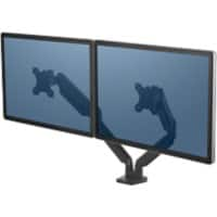 Fellowes Platinum serie Dubbele monitorarm Hoogteverstelbaar 27 inch Zwart