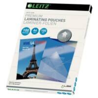 Pochette de plastification Leitz A4 Brillant 2 x 100 (200) microns Transparent 100 Unités
