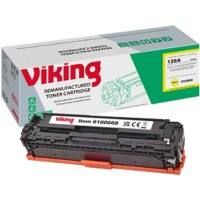 Viking 128A compatibele HP tonercartridge CE322A geel