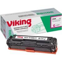 Viking 128A compatibele HP tonercartridge CE323A magenta