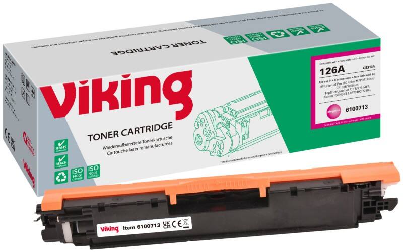 Toner Viking 126A compatible HP CE313A Magenta