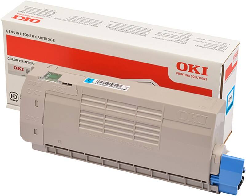 Toner 46507615 D'origine OKI Cyan