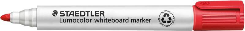 STAEDTLER Whiteboard-marker Lumocolor 351 Ronde punt Rood