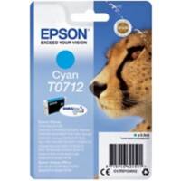 Cartouche jet d'encre Epson T0712 D'origine C13T07124012 Cyan